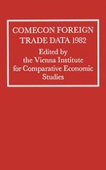 Comprehensive Indicators of Cmea Countries’ and Yugoslavia’s Foreign Trade