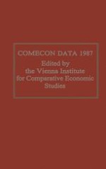 Hints for the user of “COMECON DATA”