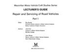 Road Vehicle Systems and Layouts