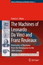 Leonardo da Vinci and Franz Reuleaux: Machine Engineers