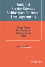 Monitoring Service Level Agreements in Grids with support of a Grid Benchmarking Service