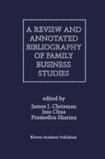 A Review of the Family Business Literature