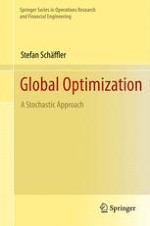 Stochastic Approach to Global Optimization at a Glance
