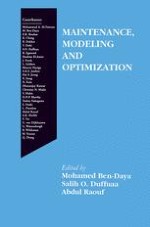 Overview of Maintenance Modeling Areas