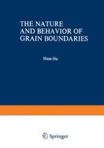 Structure of Grain Boundaries. Theoretical Determination and Experimental Observations