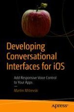 Developing Conversational Interfaces for iOS  springerprofessional.de