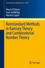 Nonstandard Methods In Ramsey Theory And Combinatorial Number Theory Springerprofessional De