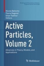 Kinetic and Moment Models for Cell Motion in Fiber Structures