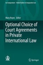 Optional Choice of Court Agreements in Private International Law: General Report