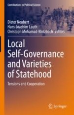 Local Self-governance and Varieties of Statehood: Reflections on Tensions and Cooperation