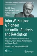 John W. Burton: From Cold War Politics to Peace Research Pioneer