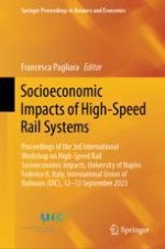 Evaluation of External Costs Change Due to High Speed Rail in Italy
