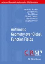Cohomological Theory of Crystals over Function Fields and Applications
