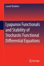 Short Introduction to Stability Theory of Deterministic Functional Differential Equations