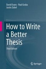 What Is a Thesis?