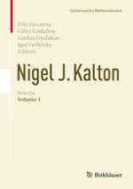 Nigel J. Kalton Curriculum Vitae