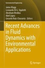 Numerical Study of the Cross Flow in a Non-isothermal Open Cavity