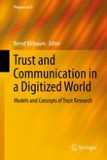 Key Factors in the Process of Trust. On the Analysis of Trust under Digital Conditions