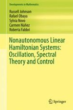 Nonautonomous Linear Hamiltonian Systems