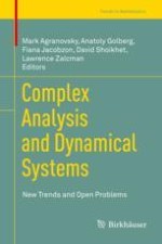 Complex Analysis And Dynamical Systems Springerprofessional De