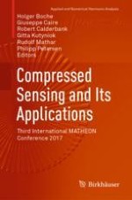 An Introduction to Compressed Sensing