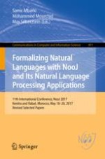 A NooJ Dictionary for the Rromani Language: Toward a NooJ-Relevant Sorting of Morphosyntactic Tags