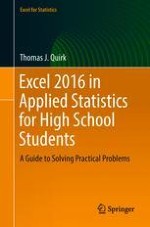 excel 2016 in applied statistics for high school students applied statistics