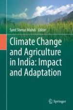 Future Changes in Rainfall and Temperature Under Emission Scenarios over India for Rice and Wheat Production