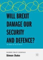 The Role of Security and Defence Before and After the June 2016 Referendum