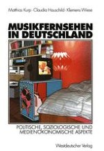 Einführung: Musikfernsehen — das unterschätzte Medium