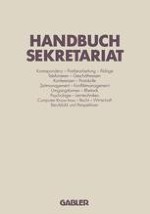 Die Sekretärin im Management Rückblick — Standortbestimmung — Ausblick