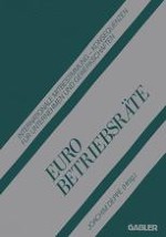 Die europäische Integration: Neue Rahmenbedingungen für das Personalmanagement und die betriebliche Mitbestimmung