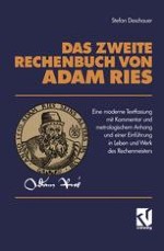 Adam Ries — Leben und Werk