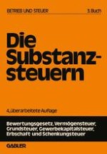 Die Substanzsteuerarten