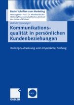 Persönliche Kommunikation in Kundeninteraktionen