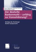 Symptome und Ursachen der Strukturprobleme im deutschen Finanzsektor