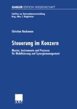 Einleitung: Konzernverständnis und Praktische Relevanz einer Steuerung im Konzern