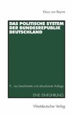 Das Politische System Der Bundesrepublik Deutschland Springerprofessional De