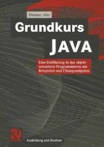 Entwicklung und Konzeption von Java