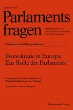 Demokratie in Europa nach der Zeitenwende 1989/90