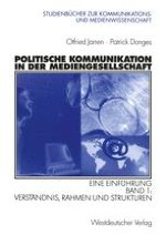 Einführung: Politische Kommunikation in der Mediengesellschaft als Forschungsgegenstand