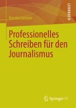 Grundregeln für professionelle Texte