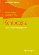 Kompetenz. Sozialtheoretische Grundprobleme und Grundfragen