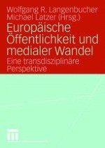 Europäisierung durch Medien: Ansätze und Erkenntnisse der Öffentlichkeitsforschung