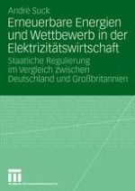 Die Regulierung von Nachhaltigkeit und Innovation in zunehmend liberalisierten Energiemärkten als Forschungsschwerpunkt