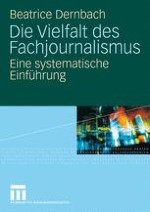 Einleitung: Eines oder Vieles – gibt es den Fachjournalismus?