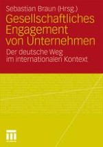 Gesellschaftliches Unternehmensengagement in Deutschland im internationalen Kontext Zur Einführung