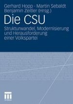 Die CSU als Volkspartei im Wandel: Zur Einführung in den Gegenstand