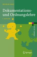 Zweck und Grundzüge der Dokumentation