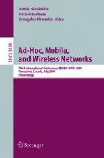 Approximating the Minimum Number of Maximum Power Users in Ad Hoc Networks
